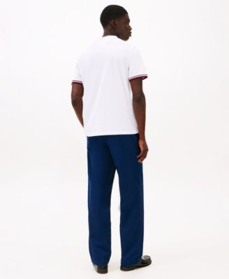 Men's Big & Tall Global Stripe Cuff T-Shirt