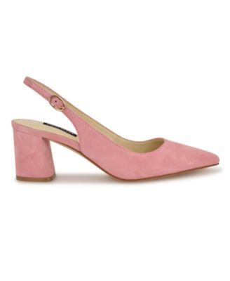 Women's Kamsee Block Heel Slingback Pumps