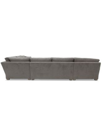 Reiter 4-Pc. Fabric Sectional Sofa, Exclusively at Macy's