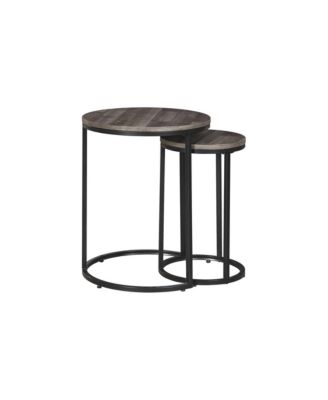Accent Table Set of 2 – Stylish and Versatile Decor for Living Room, Bedroom, or Entryway
