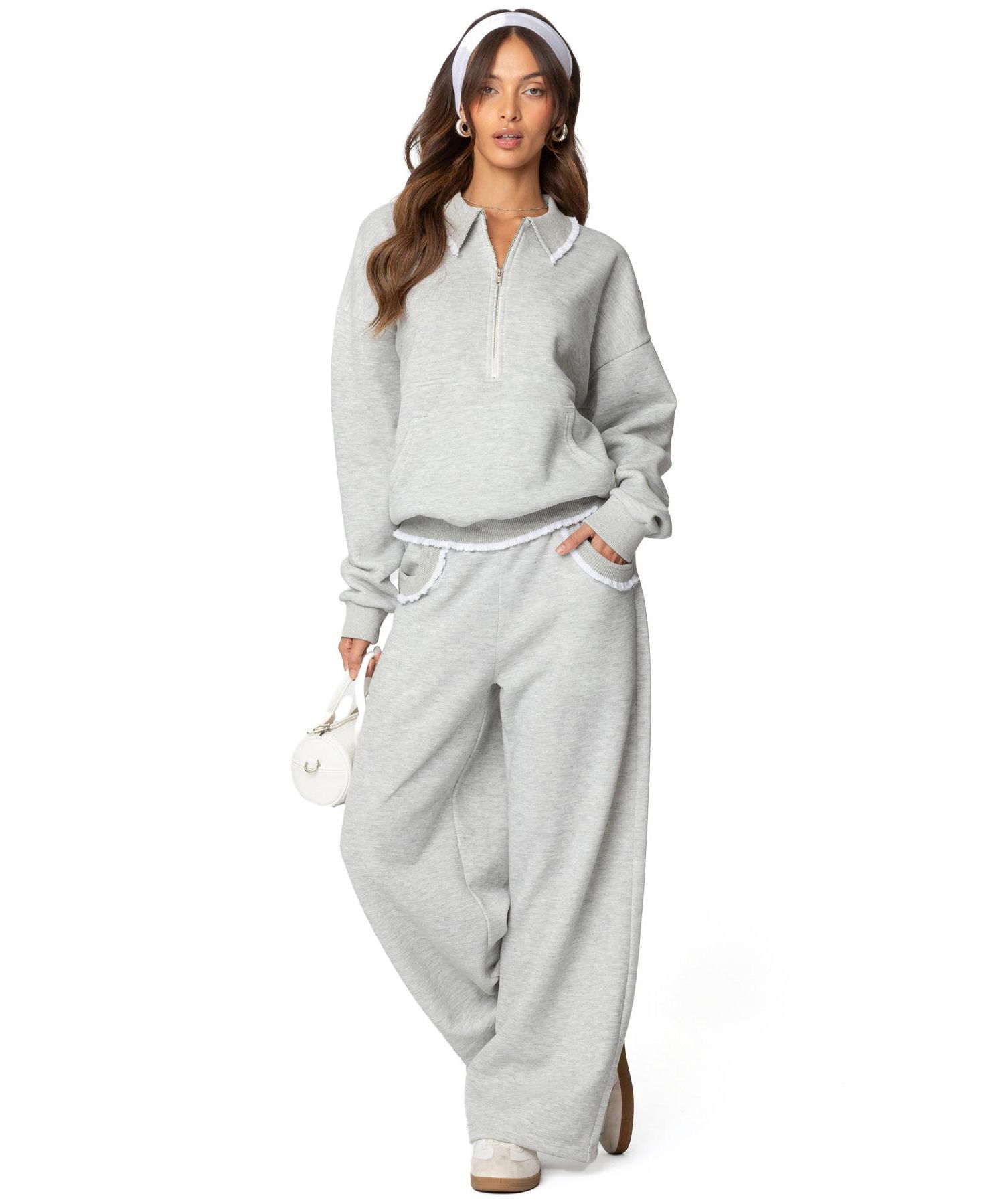 Women's Ashtin Ruffle Trim Sweatpants