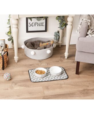 Pet Mat Lattice Paw Print