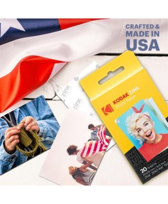 x Barbie Step Slim Instant Photo Printer, Iconic Style Barbie Case, Paper & More - Gift Bundle