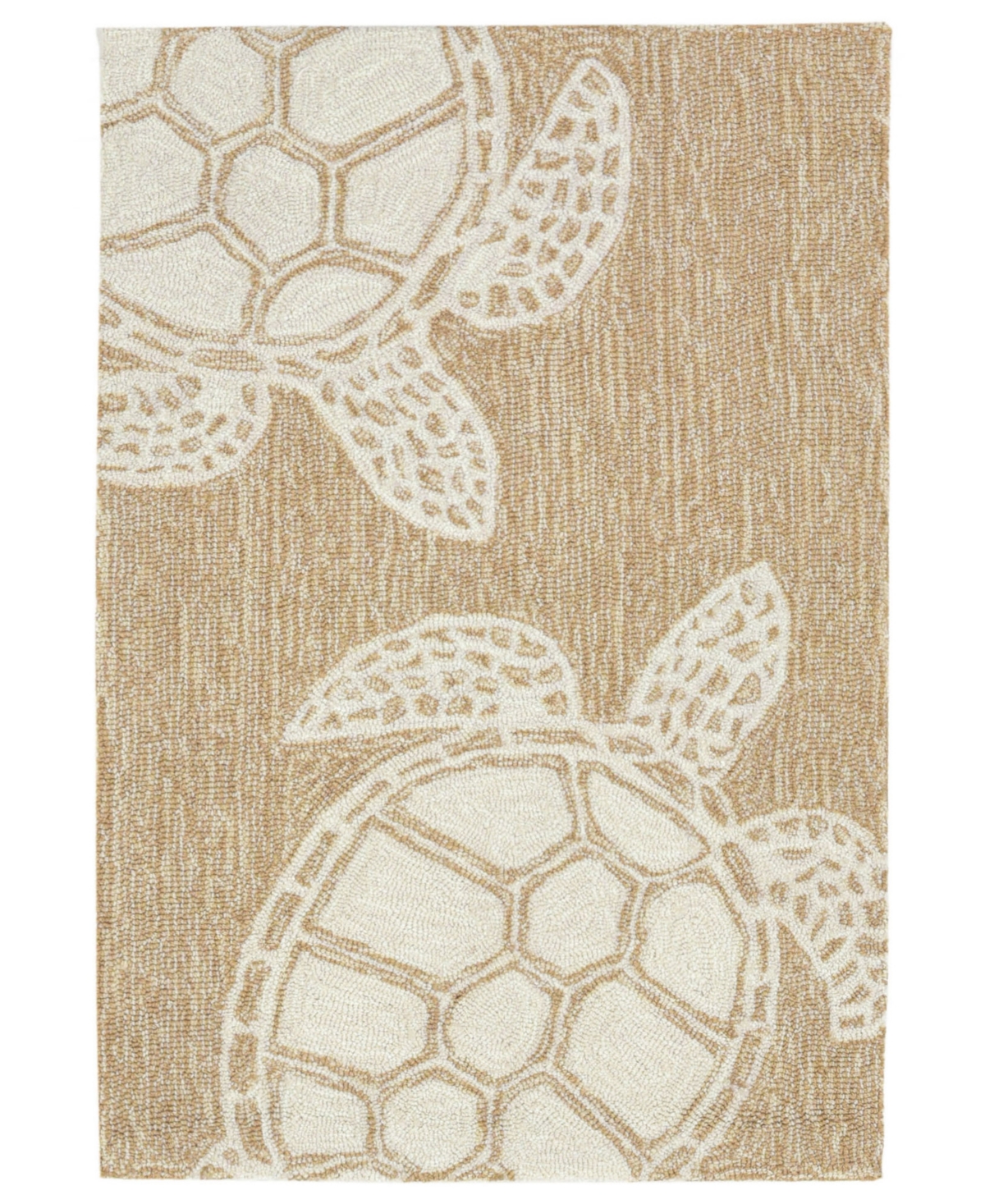 Liora Manne Capri Turtle 1'8"x2'6" Area Rug In Neutral