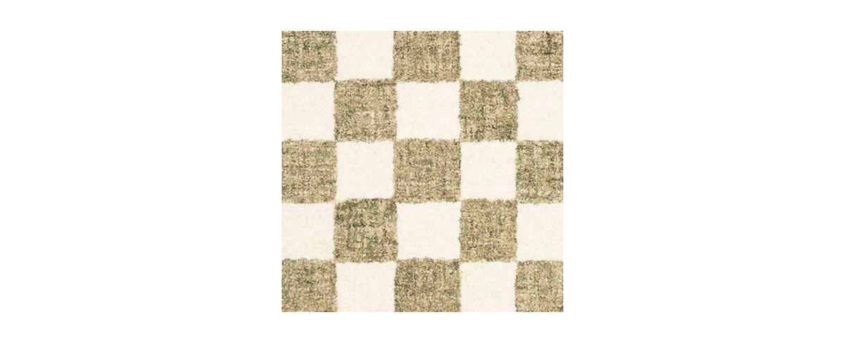 Liora Manne Savannah Checkerboard 3'6"x5'6" Area Rug In Sage