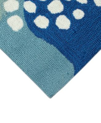 Liora Manne Capri Jelly Fish Rug Collection In Ocean