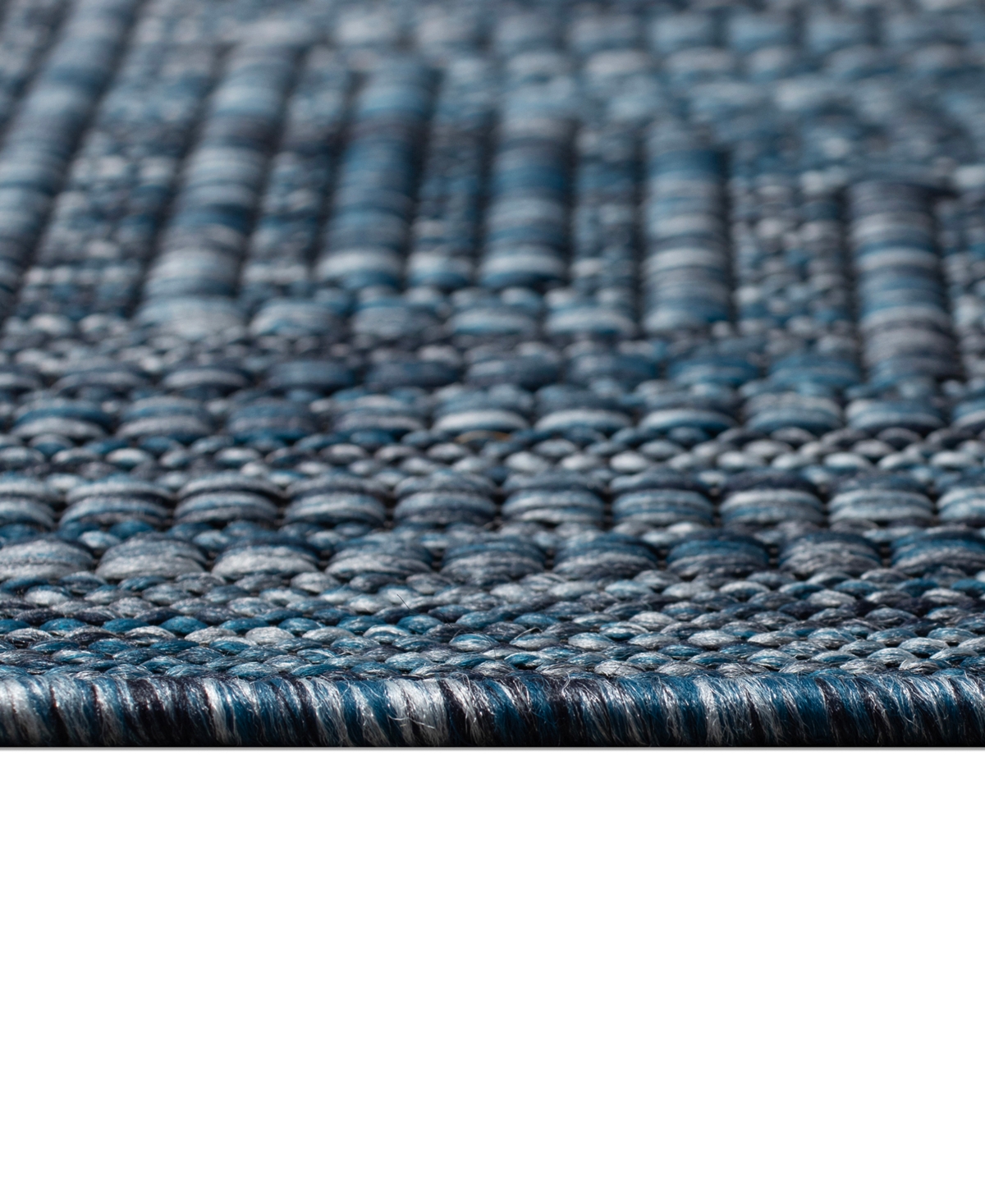 Liora Manne Soleil Maize 1'11"x7'6" Runner Area Rug In Navy