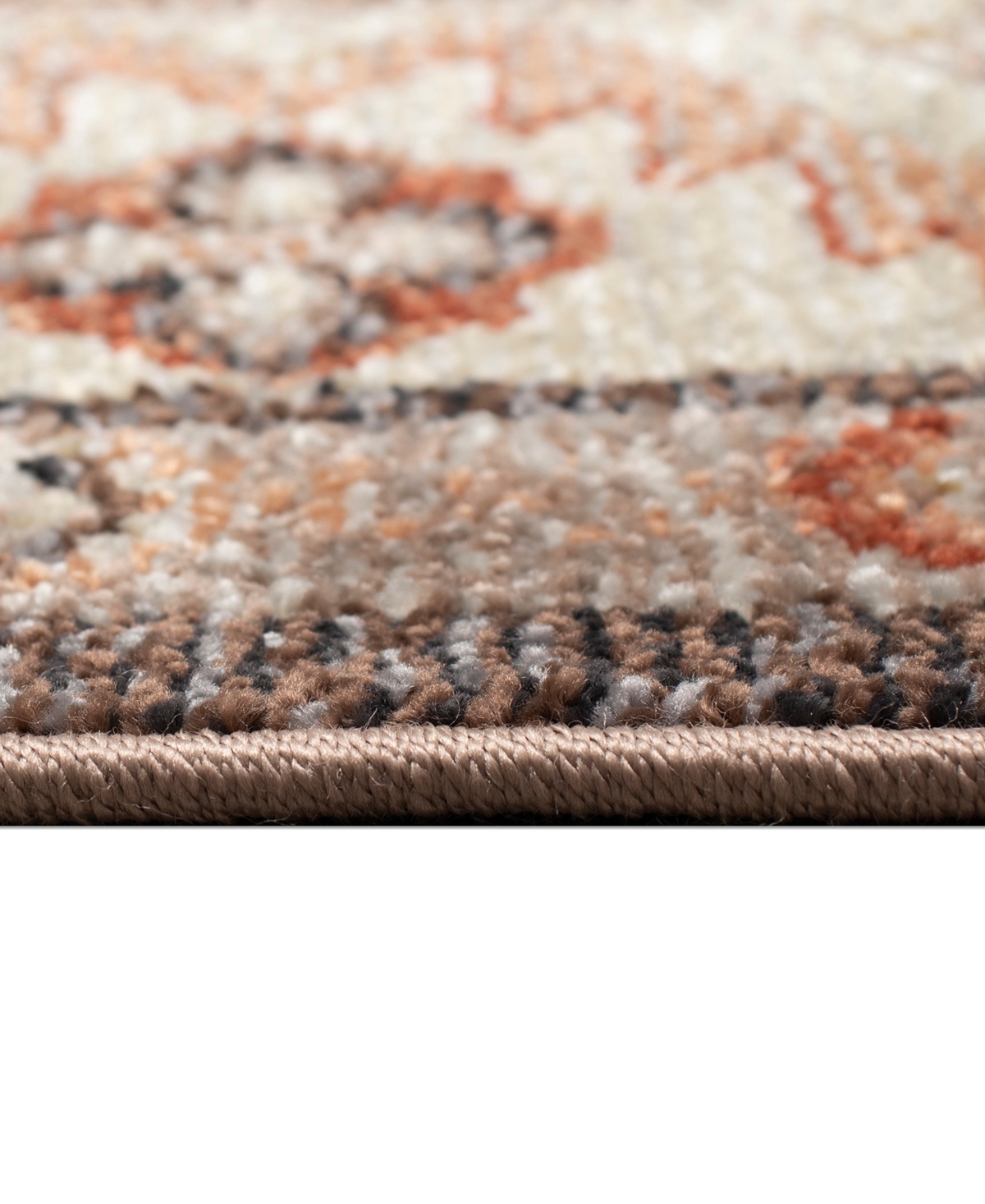 Liora Manne Ariana Floral Medallion 3'3"x4'11" Area Rug In Earth