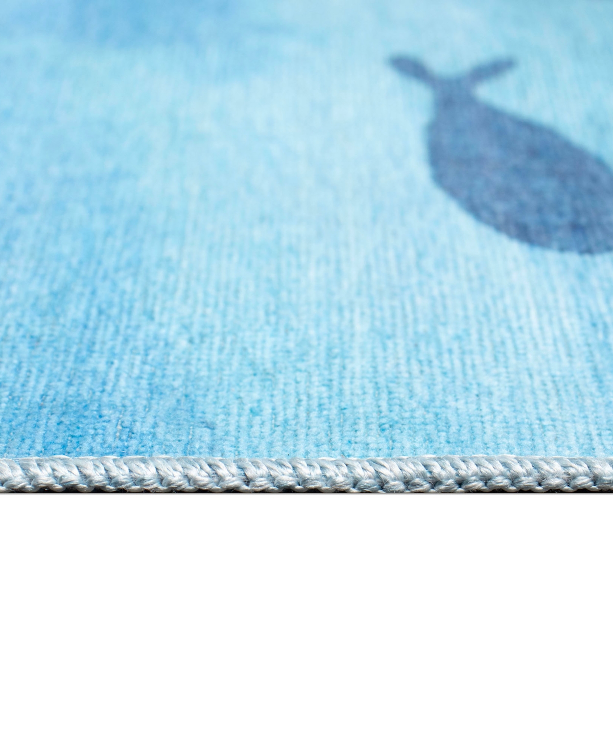 Liora Manne Impressions Reef Border 1'11"x4'11" Runner Area Rug In Ocean