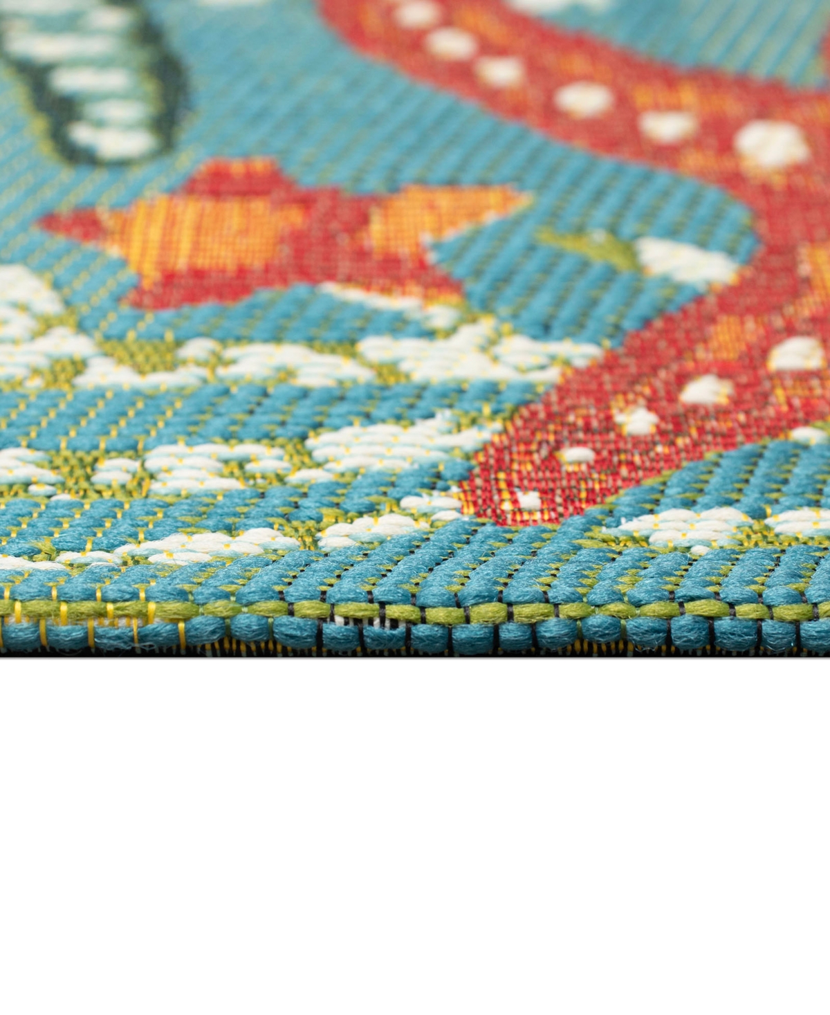 Liora Manne Esencia Starfish Song 2'5"x3'11" Area Rug In Aqua