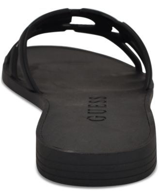 Women's Elyho Jellie Logo Cutout Flat Sandals