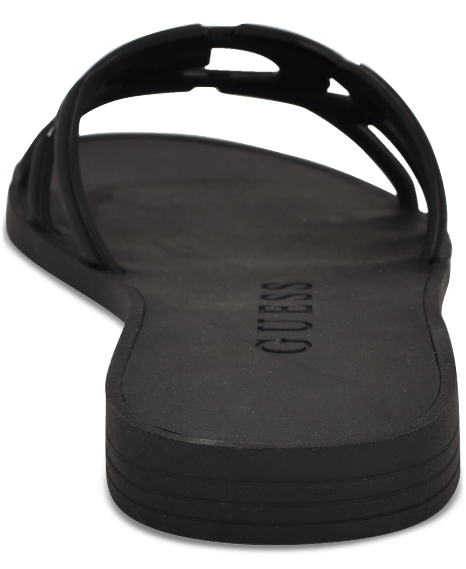Women's Elyho Jelly Cutout Logo Flat Sandals
