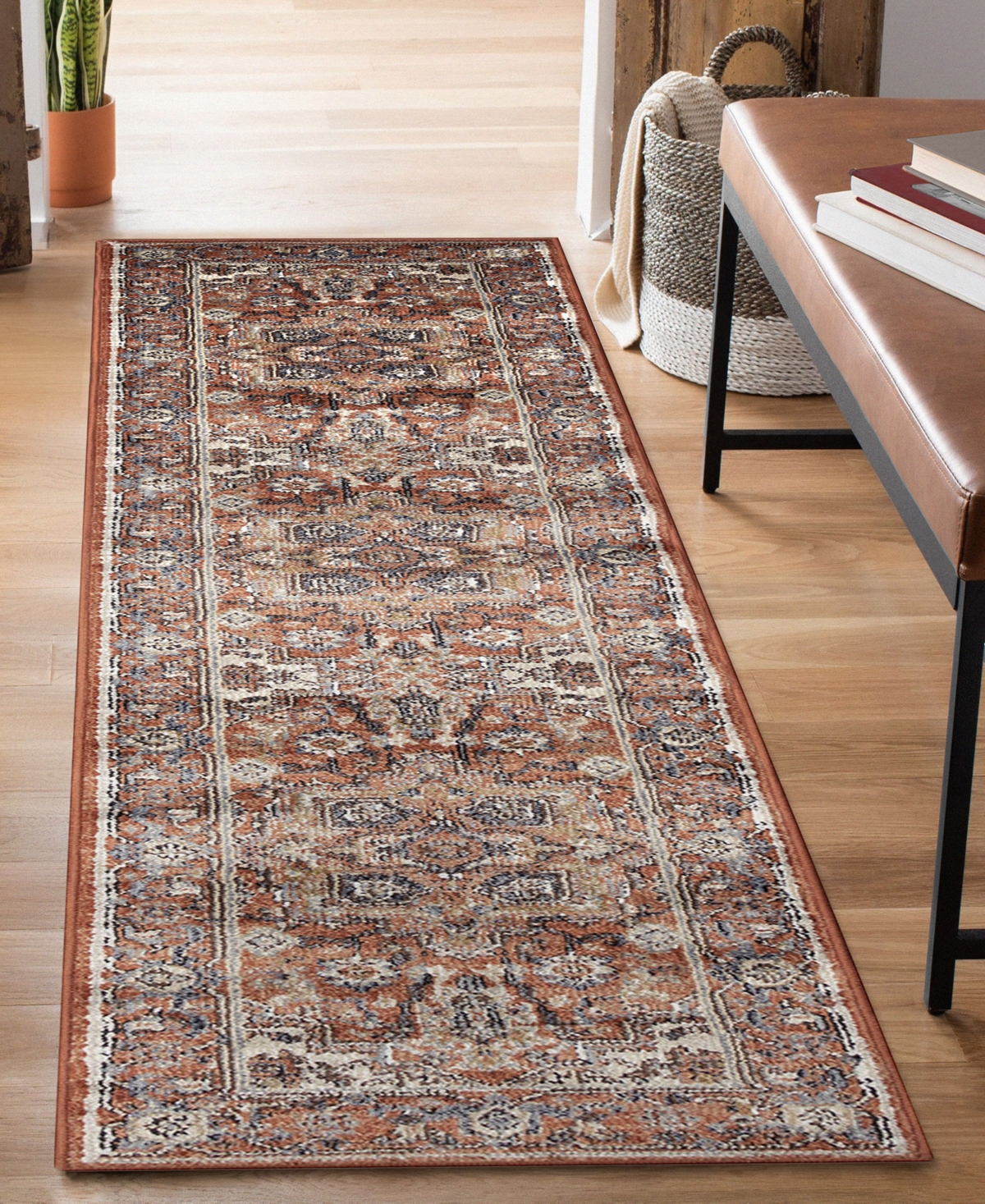 Liora Manne Ariana Heriz 1'11"x7'6" Runner Area Rug