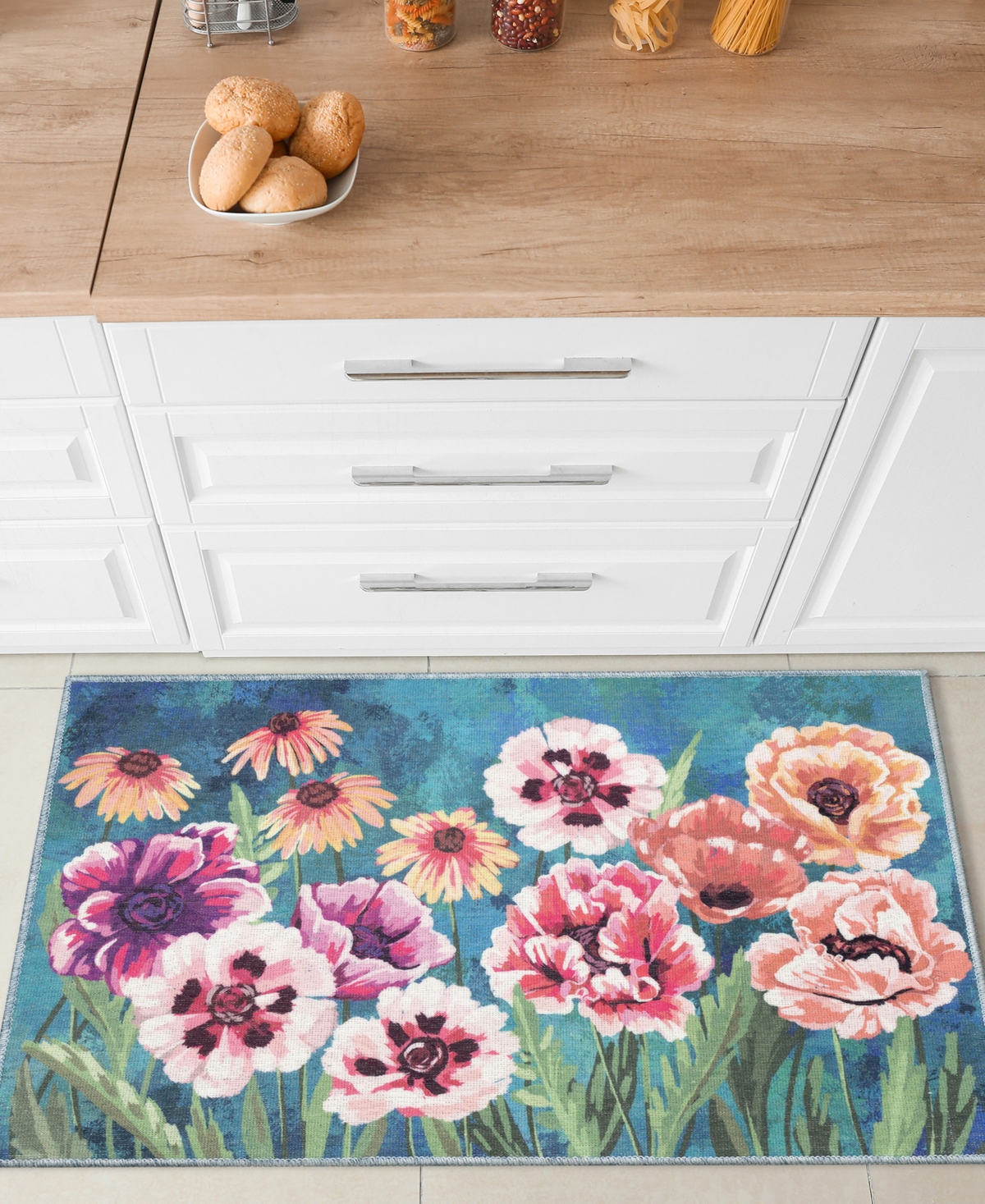 Liora Manne Impressions Garden 2'5"x3'11" Area Rug In Multi