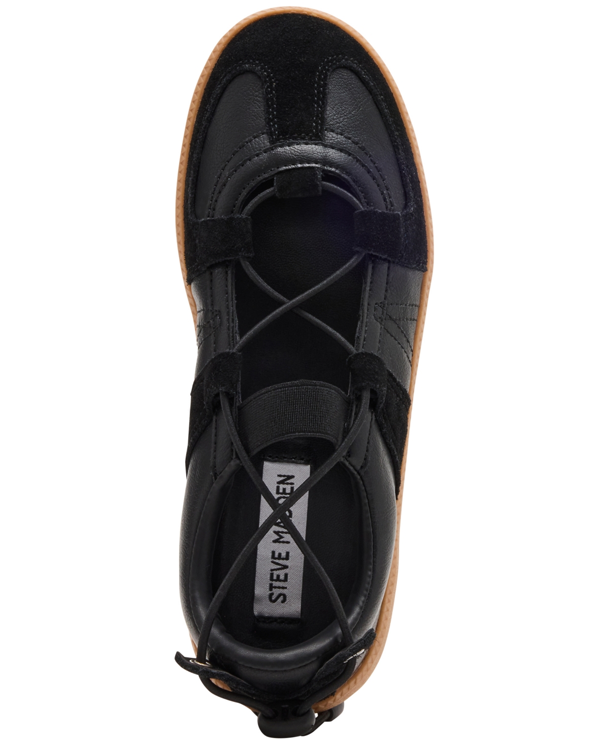 STEVE MADDEN WOMEN'S WANDER BALLET LACE-UP SNEAKERS 