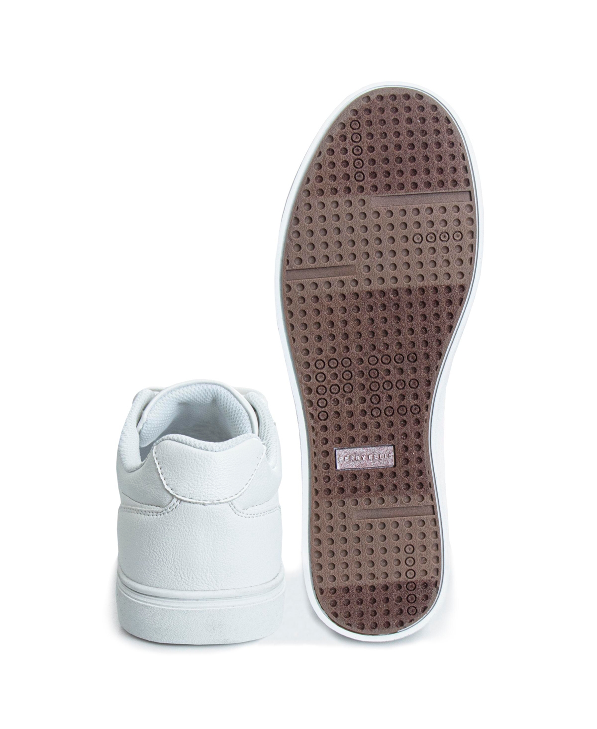 Perry Ellis Low Top Sneaker In White