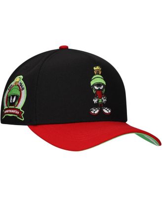 Lids - Men's Black Looney Tunes Marvin the Martian A-Frame Adjustable Hat