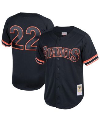 Mitchell & Ness Men's Will Clark Black San Francisco Giants