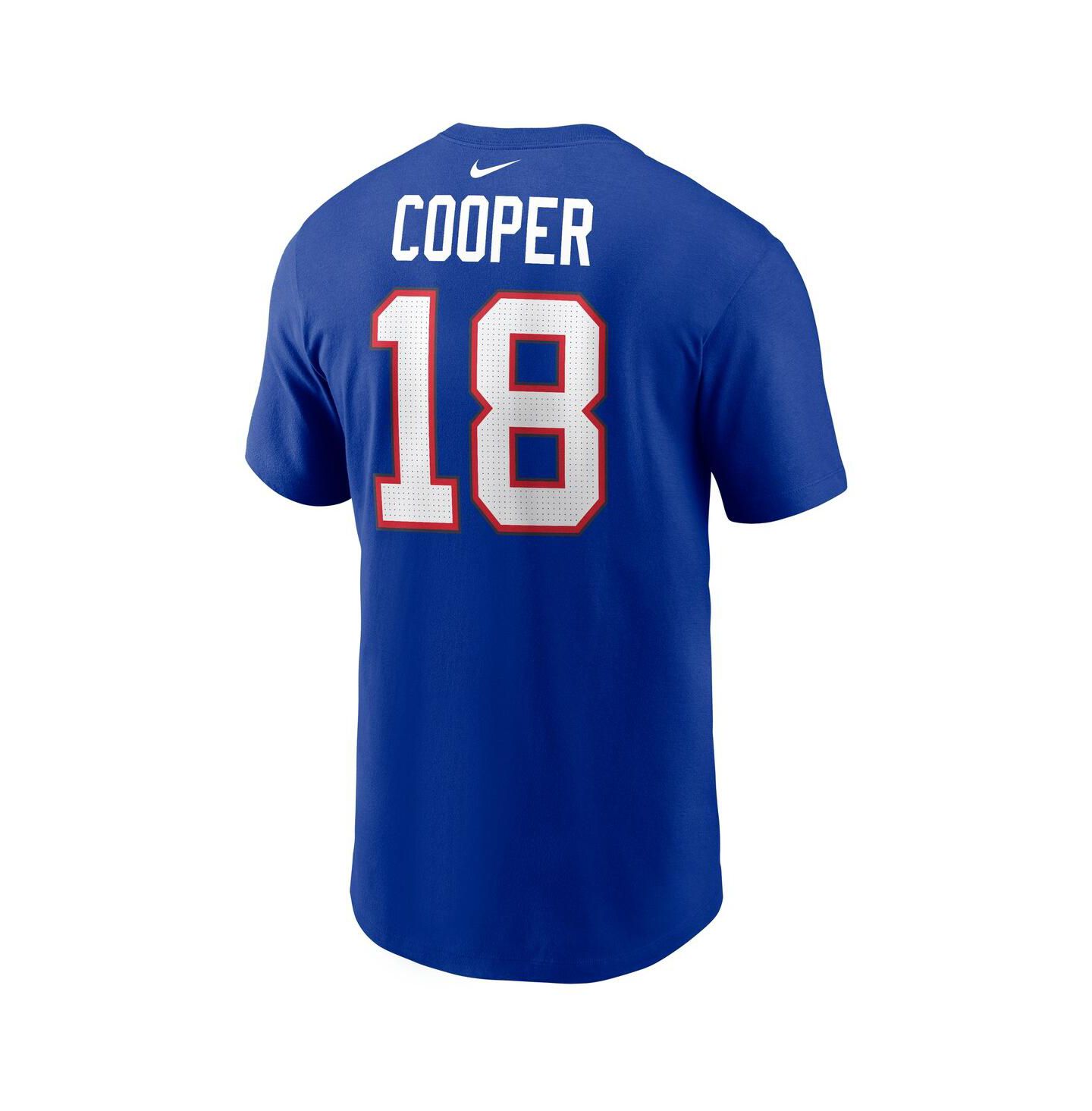 Мужская футболка Nike Amari Cooper Royal Buffalo Bills Name & Number — фото 3