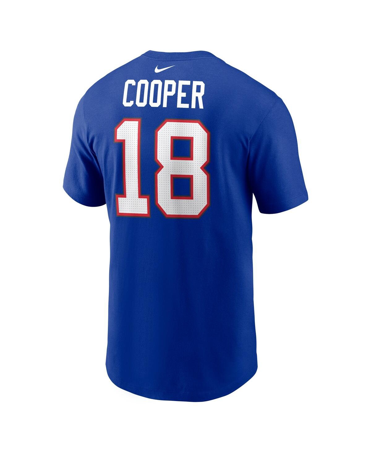 Nike Men's Amari Cooper Royal Buffalo Bills Name Number T-shirt In Royal
