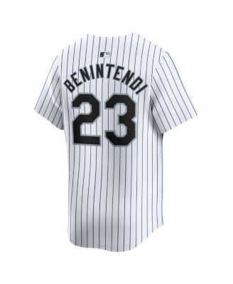 Men's Andrew Benintendi White Chicago White Sox Road Limited Player Jersey