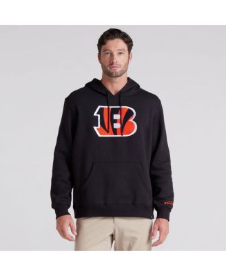 Men's Black Cincinnati Bengals Legacy Fleece Pullover Hoodie