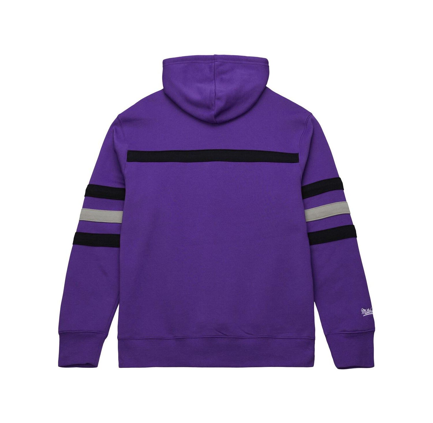 Men's Purple Sacramento Kings Hardwood Classics Nights Head Coach Pullover Hoodie