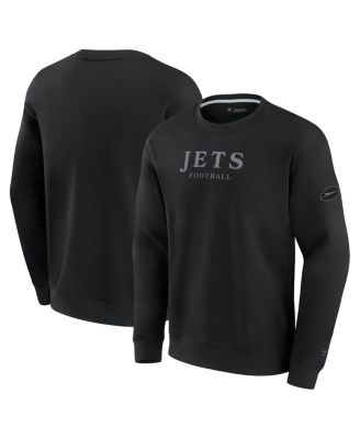 Fanatics - Men's and Women's Black New York Jets Elements Unlimited Fleece Pullover Sweatshirt