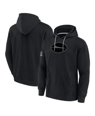 Fanatics - Men's Black New York Jets Elements Pace Fleece Pullover Hoodie