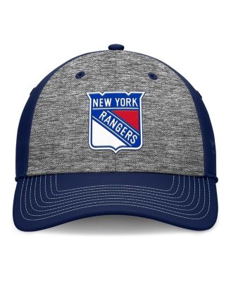 Men's Gray/Navy New York Rangers Fundamental Top Shelf 2-Tone Flex Hat