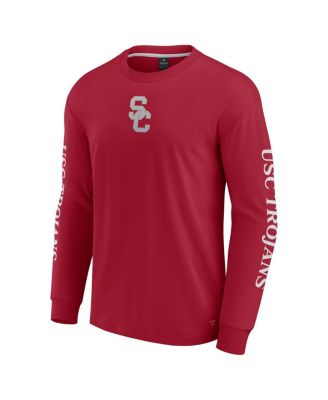 Men's Cardinal USC Trojans Strive Long Sleeve T-Shirt