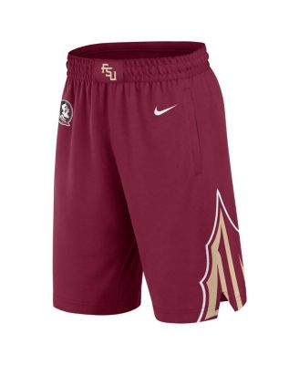 Men's Garnet Florida State Seminoles Road Replica Performance Basketball Shorts