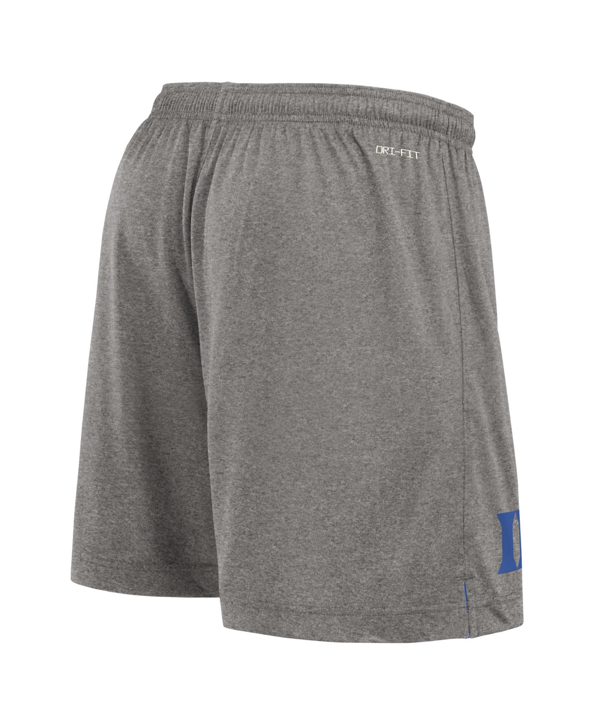 Nike Men's Royal/heather Gray Duke Blue Devils Player Reversible Shorts In Royal,heather Gray