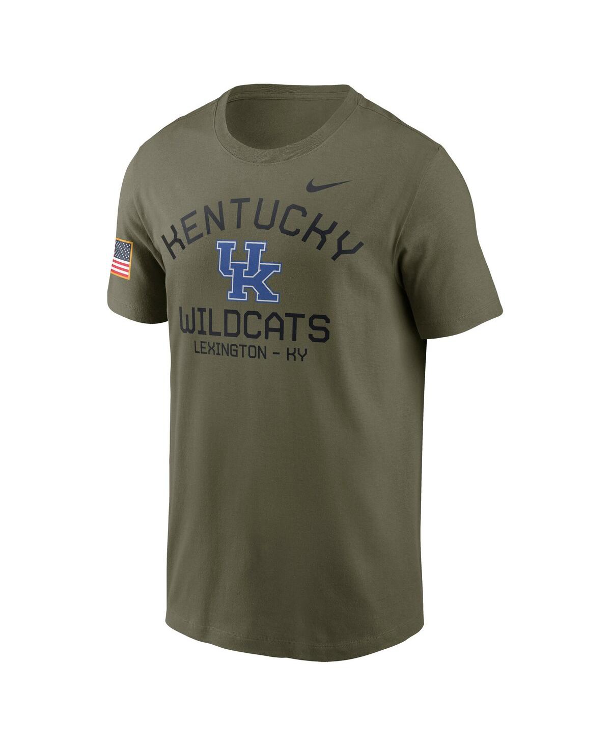 Nike Olive Kentucky Wildcats 2024 Military Appreciation Performance T-shirt In Olive