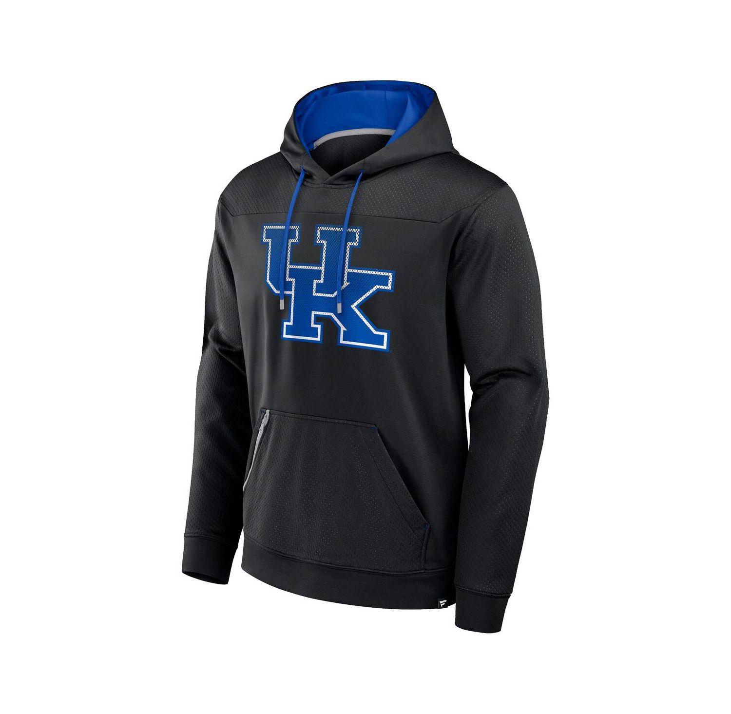 Men's Black Kentucky Wildcats Defender Dot Faded Primary Pullover Hoodie