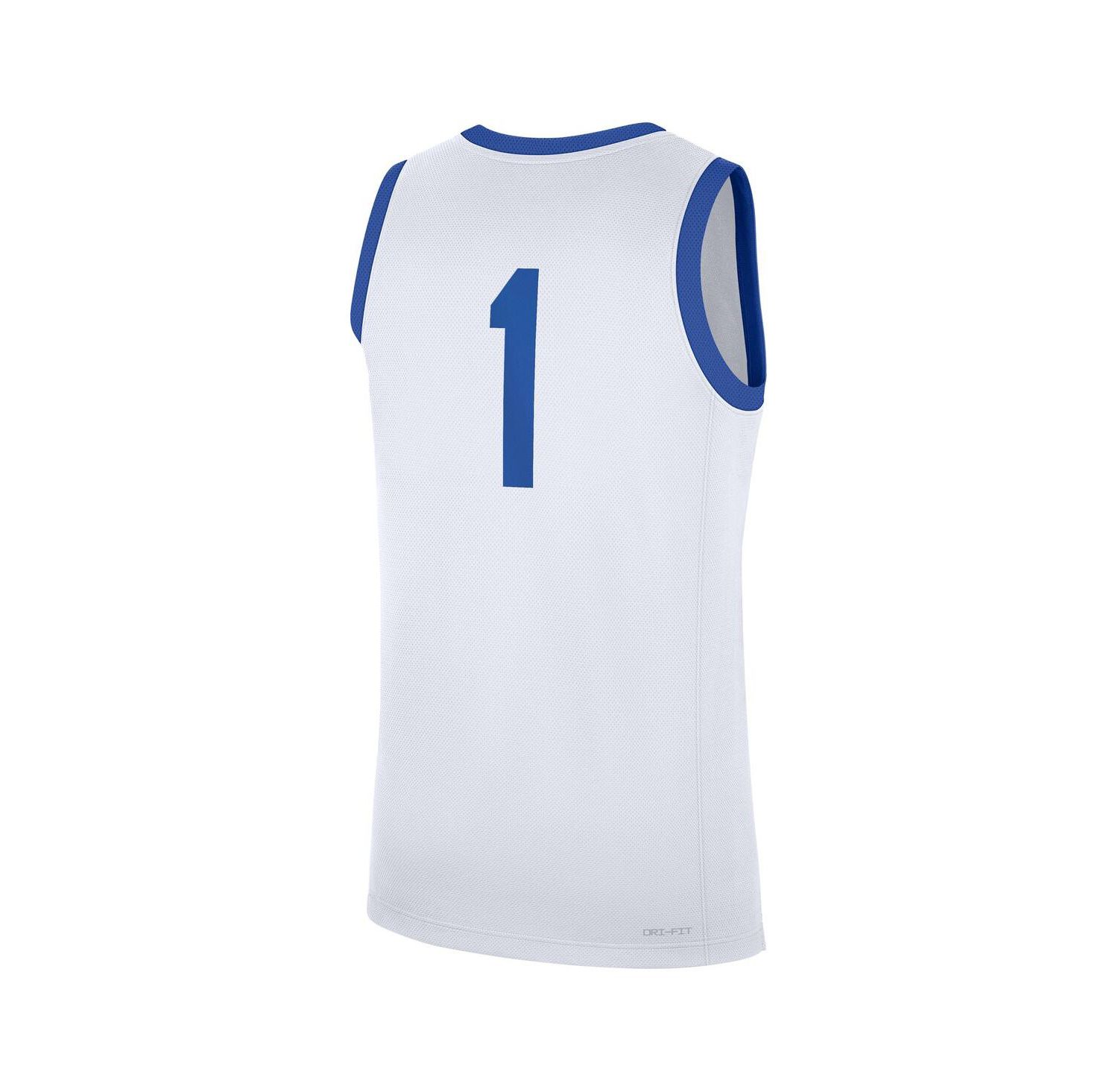 Men's 1 White Kentucky Wildcats Home Replica Jersey
