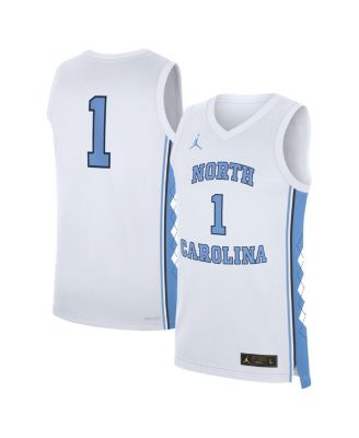 Jordan - Men's White North Carolina Tar Heels Home Replica Basketball Jersey
