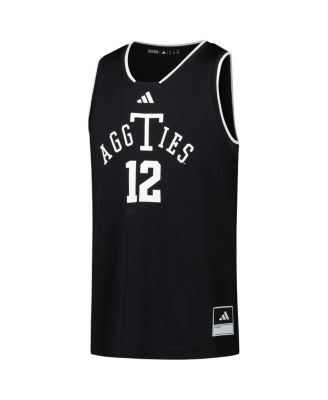 Big Boys and Girls 12 Black Texas A M Aggies Alternate Replica Swingman Jersey