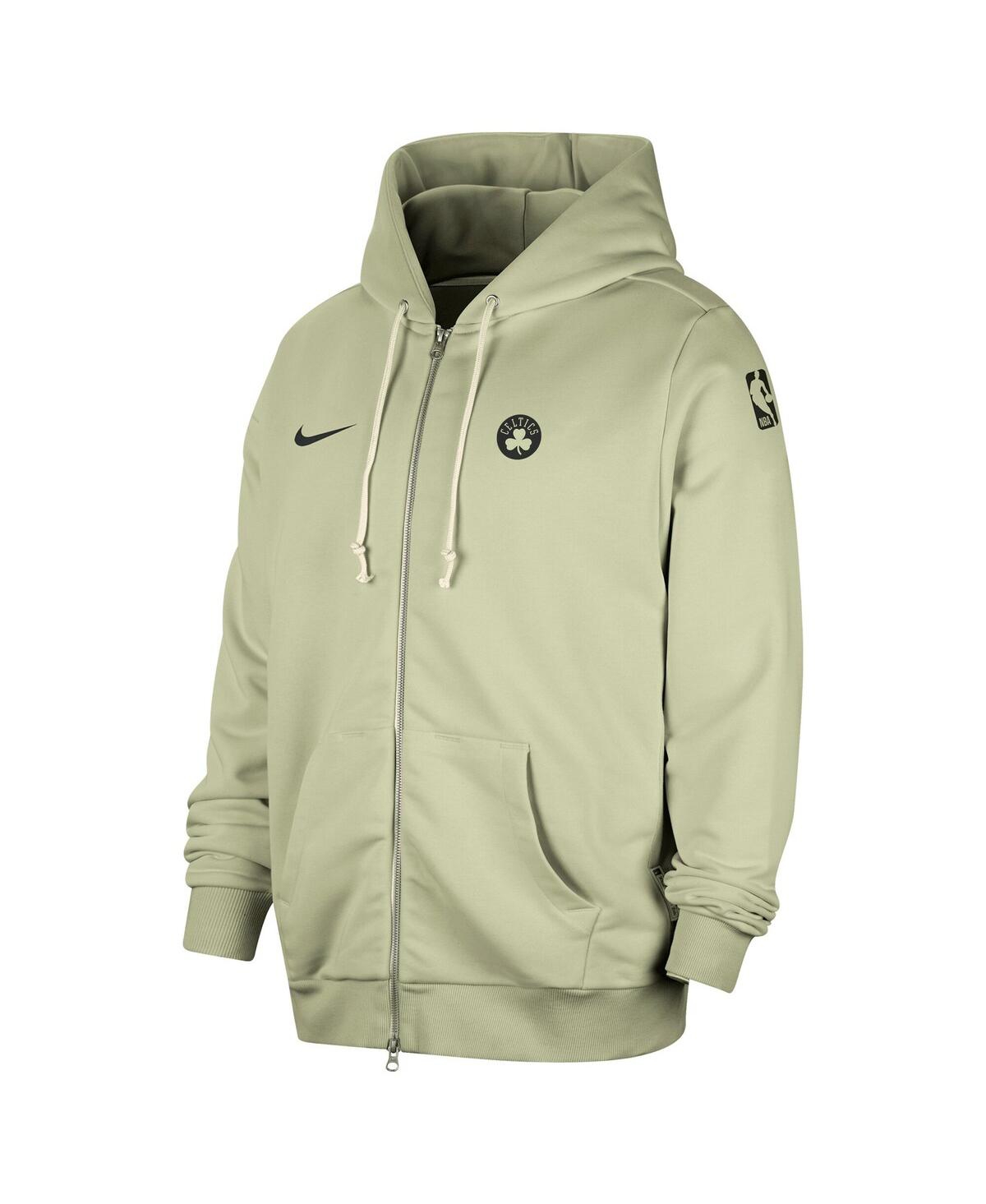 Nike Green Boston Celtics Authentic Standard Issue Full-zip Hoodie Jacket In Green