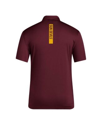 Men's Maroon Arizona State Sun Devils Coaches Polo