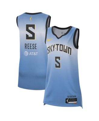 Nike - Men's and Women's Angel Reese Light Blue Chicago Sky Rebel Edition Player Jersey