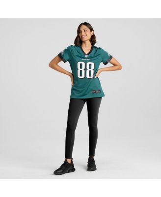 Women's Dallas Goedert Midnight Green Philadelphia Eagles Team Game Jersey