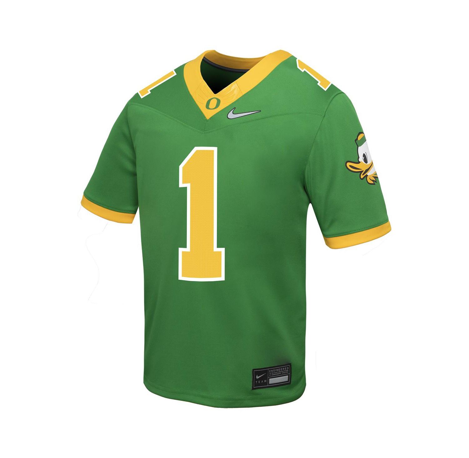 Preschool 1 Green Oregon Ducks Vapor Fusion Alternate Jersey