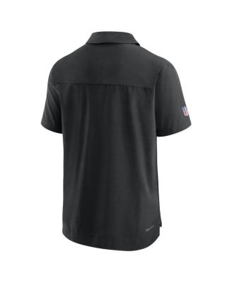 Men's Black San Francisco 49ers 2022/23 Sideline Lockup Performance Polo