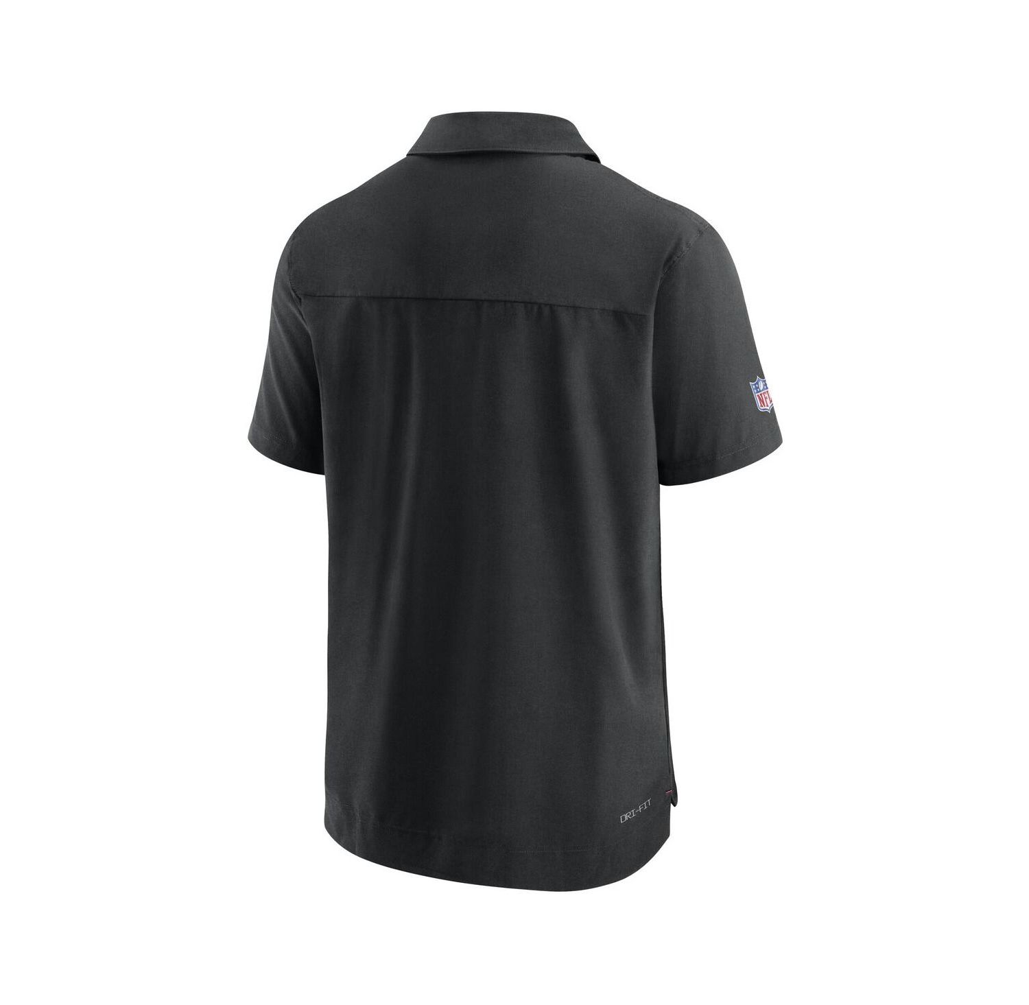 Men's Black San Francisco 49ers 2022/23 Sideline Lockup Performance Polo
