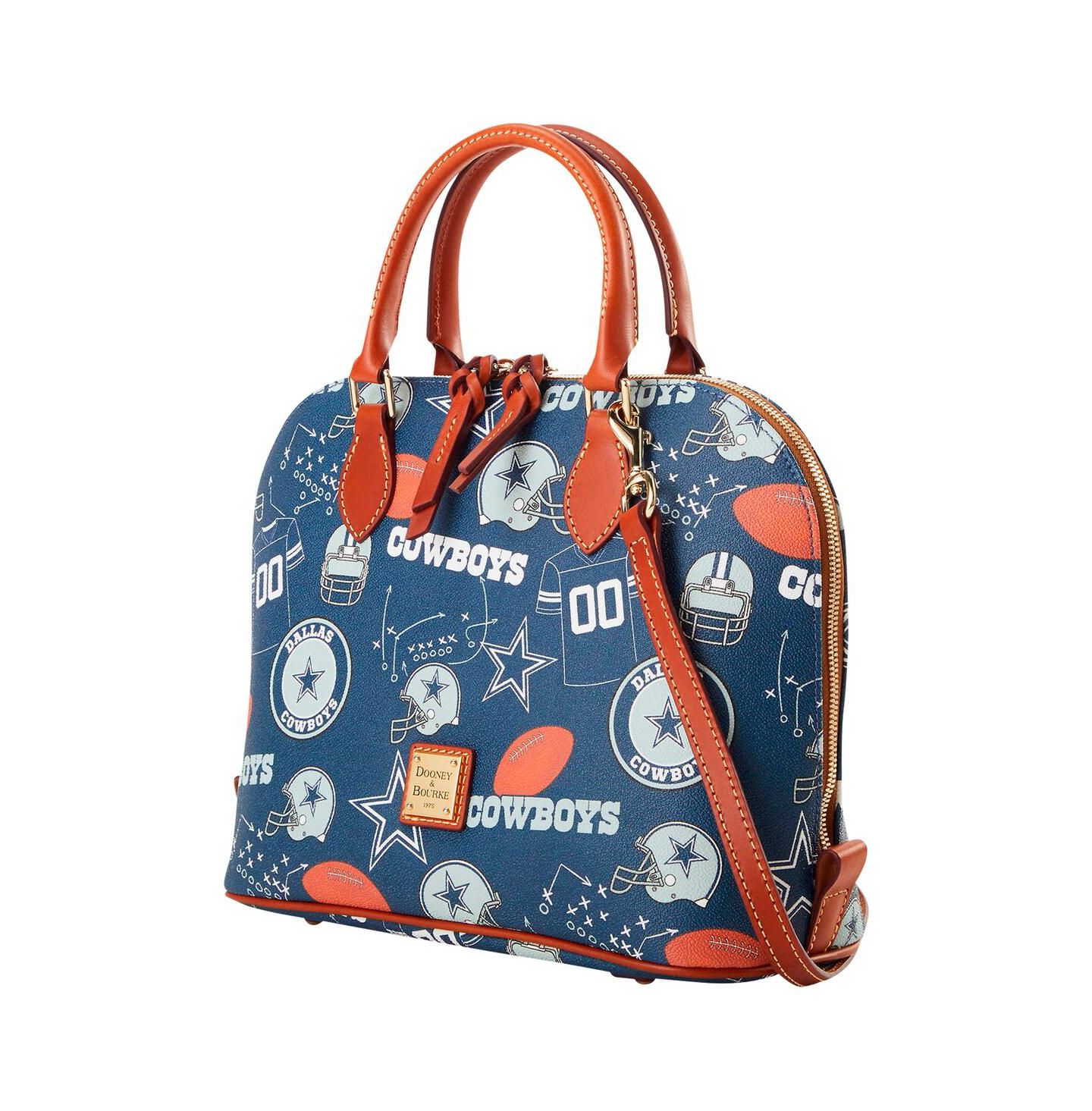 Женская сумка Dooney & Bourke Dallas Cowboys Game Day Zip Satchel — фото 2