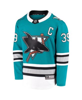 Men's Logan Couture Teal San Jose Sharks 30th Anniversary Premier Breakaway Player Jersey