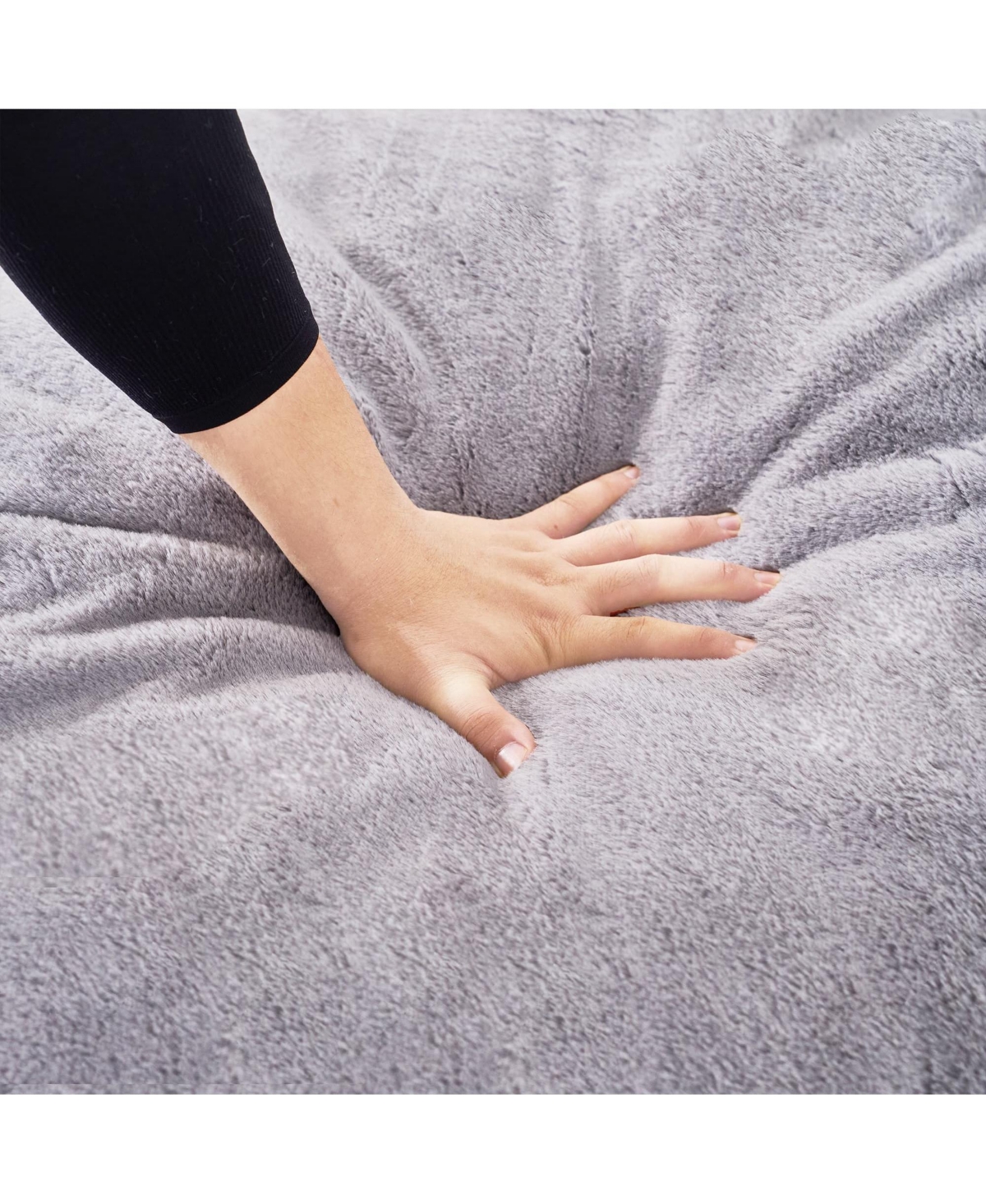 The Pop Home Giant Bean Bag Chair Bed,Comfortable Sofa for Bedroom, Living Room, Office-The