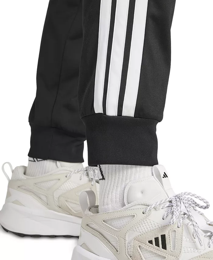 Men's 3-Stripes Tricot Regular Tapered Track Pants - thumbnail 8