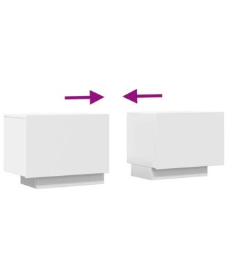 TV Cabinet White 39.4"x13.8"x15.7" Engineered Wood